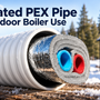 Insulated PEX Pipe for Outdoor Boiler Use