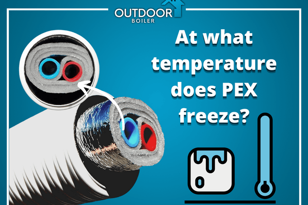 At what temperature does PEX freeze?