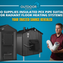 Who Supplies Insulated PEX Pipe Suitable for Radiant Floor Heating Systems? Your Trusted Source Revealed