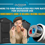 Where to Find Insulated PEX Pipe Rated for Outdoor Use: A Homeowner's Guide to Reliable Heating Solutions