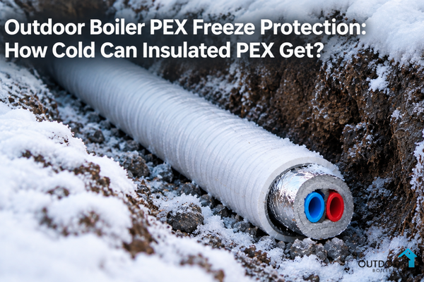 Outdoor Boiler PEX Freeze Protection: How Cold Can Insulated PEX Get?