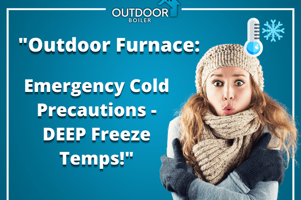 "Outdoor Furnace: Emergency Cold Precautions - DEEP Freeze Temps!"