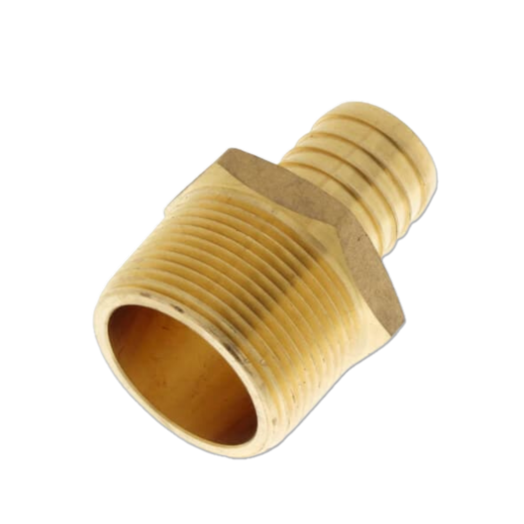 1-1/4" PEX x 1-1/4" NPT Brass Male Adapter (Lead Free)