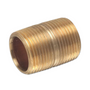 Close Nipple 1” Brass