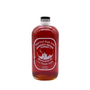 A bottle of RUGGED RIDGE FOREST maple syrup with a red label, showcasing the product name and the brand's logo.