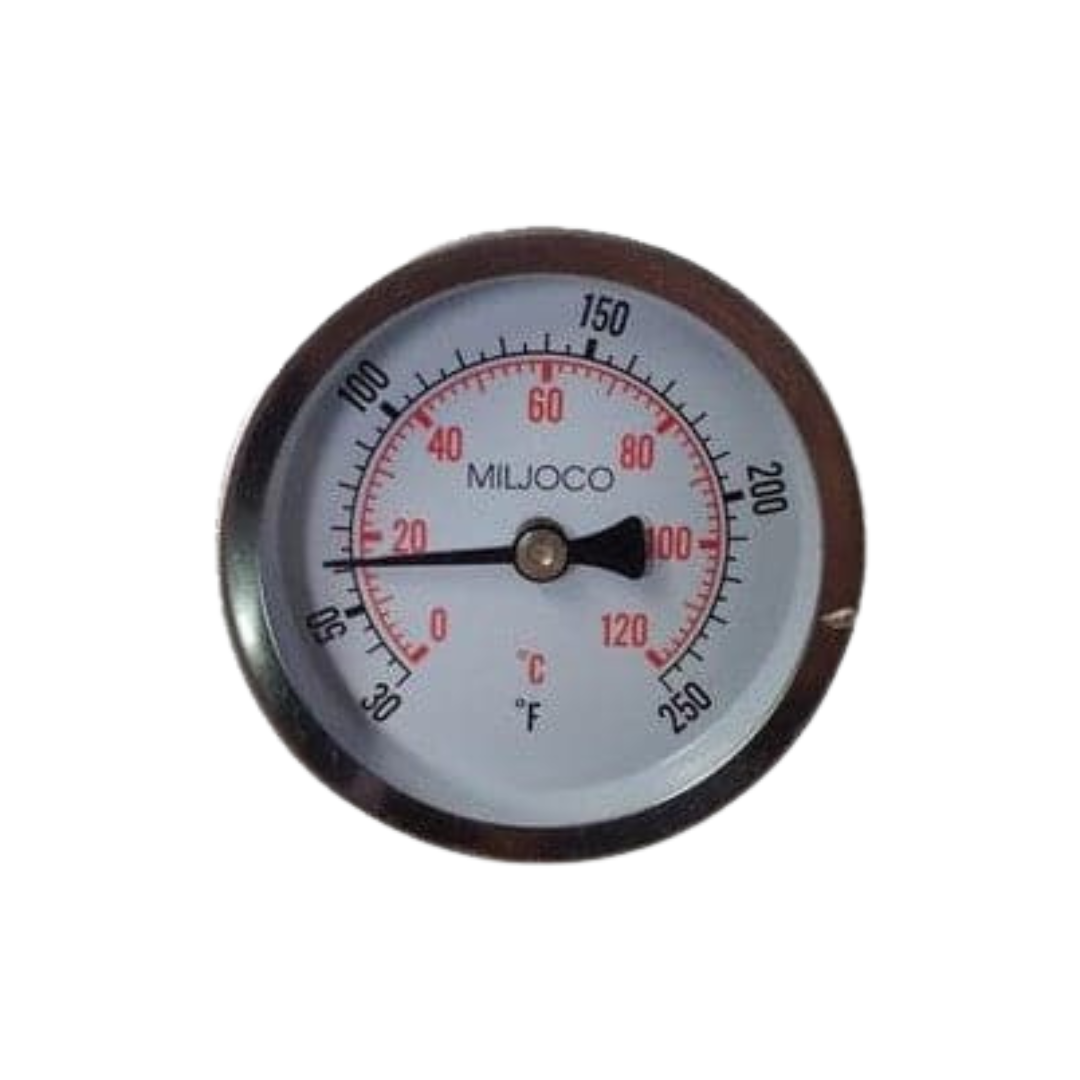 Outdoor Boiler White Dial Thermometer – HE Series