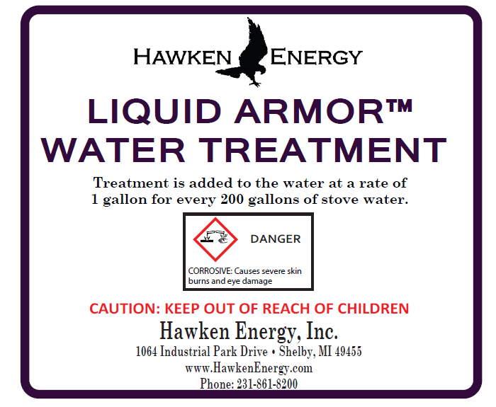Outdoor Wood Boiler Water Treatment Liquid Armor by Hawken Support